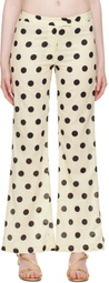 Gimaguas Off-White Disco Trousers