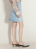 Martine Rose Narrow Front Mini Skirt