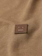 Acne Studios - Fonbar Logo-Appliquéd Cotton-Jersey Sweatshirt - Brown