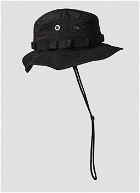 Quilted Bucket Hat in Black