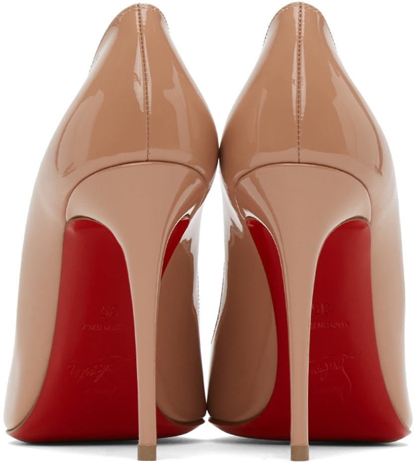 christian louboutin heels pink