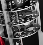 MB&F - Destination Moon Limited Edition Hand-Wound Palladium-Plated Table Clock, Ref. No. 74.6000/154 - Red