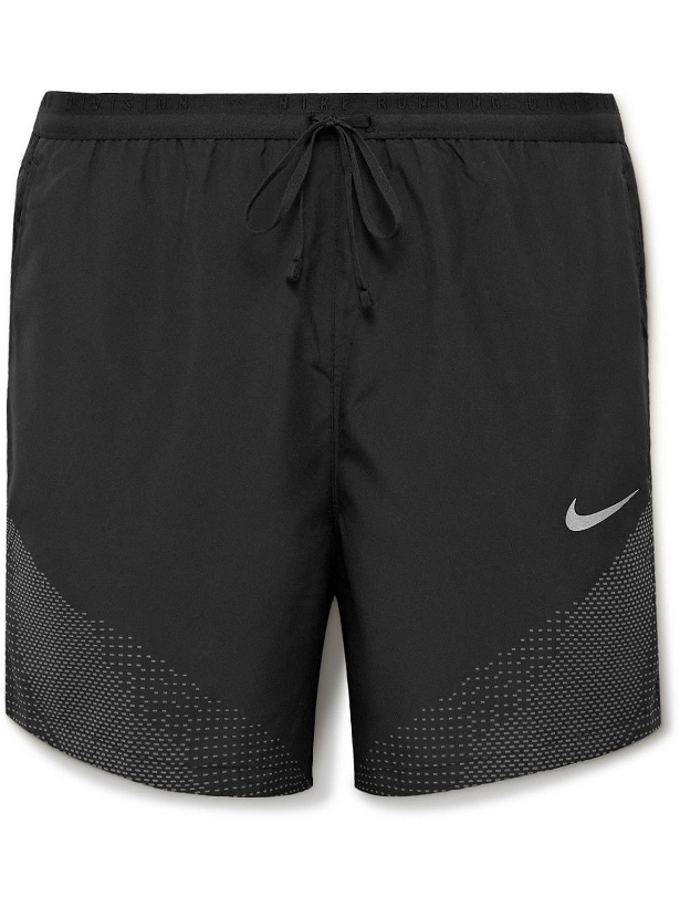 Photo: Nike Running - Run Division Flex Stride Straight-Leg Dri-FIT Drawstring Shorts - Black