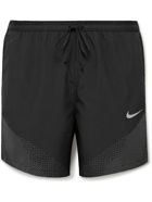 Nike Running - Run Division Flex Stride Straight-Leg Dri-FIT Drawstring Shorts - Black