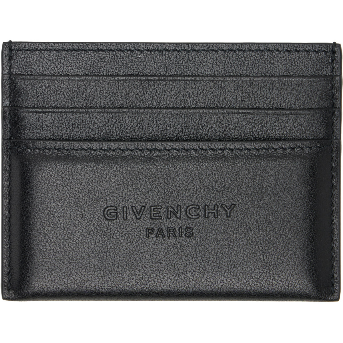 Givenchy Black Padded Card Holder
