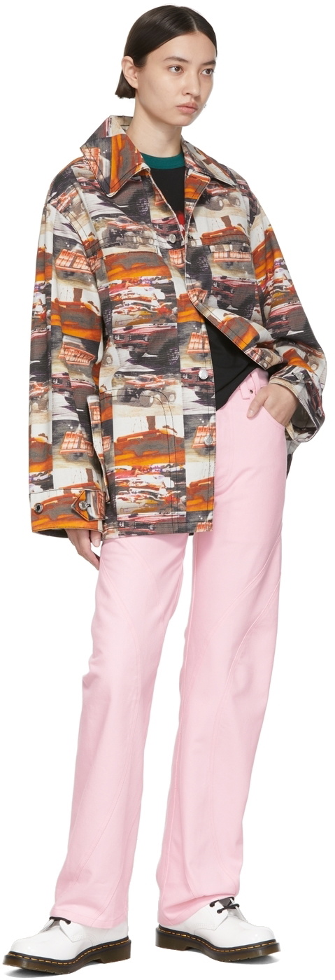 Marc Jacobs Heaven Red Cotton Jacket