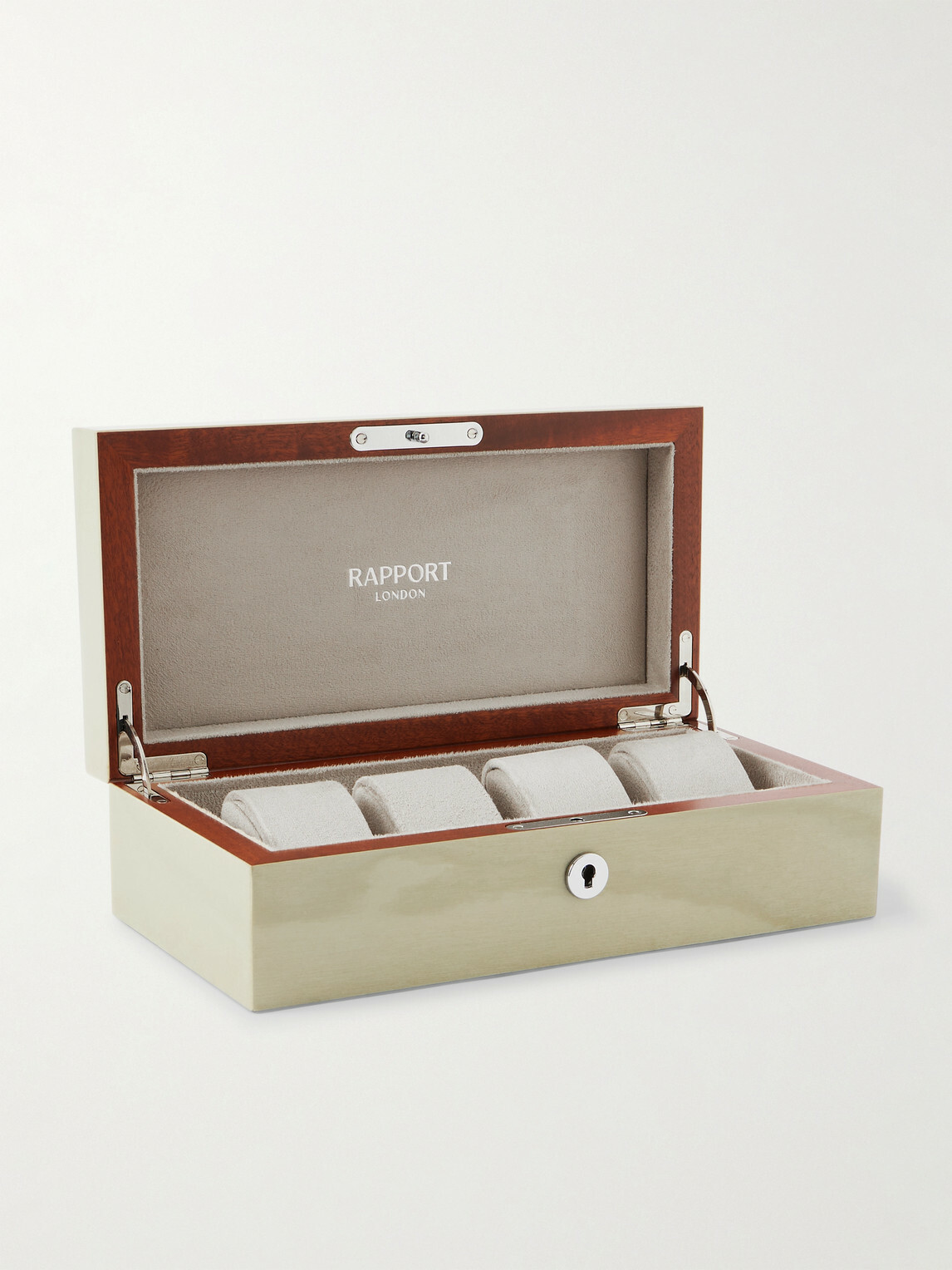 Rapport London - Heritage Lacquered Cedar Four-Piece Watch Box