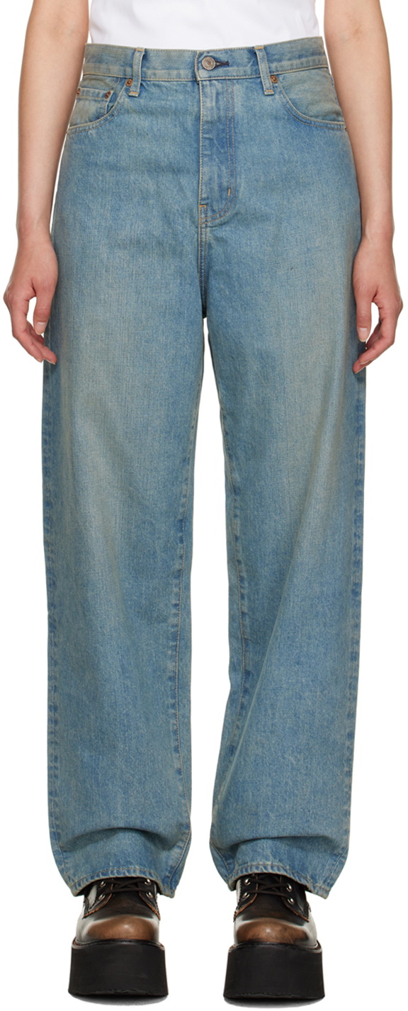 Junya Watanabe Blue Levi's Edition Faded Jeans