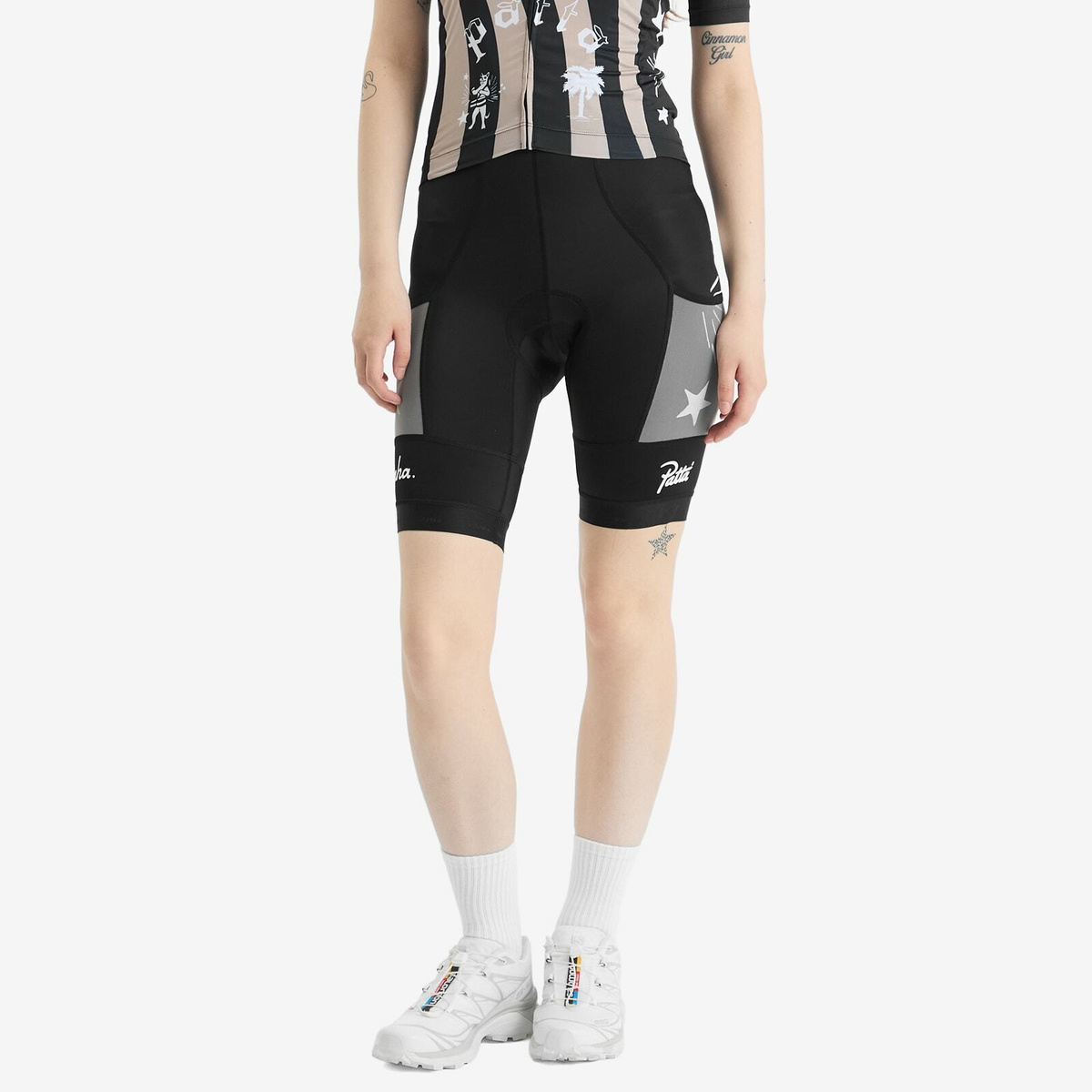 Rapha x Patta Women's Pro Team Cargo Bib Shorts in Multi