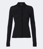 Gucci Crêpe jersey shirt