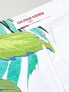 Orlebar Brown - Bulldog Mid-Length Printed Swim Shorts - White