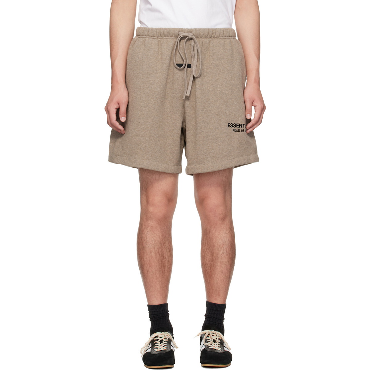 Fear of God ESSENTIALS Beige Classic Sweat Shorts
