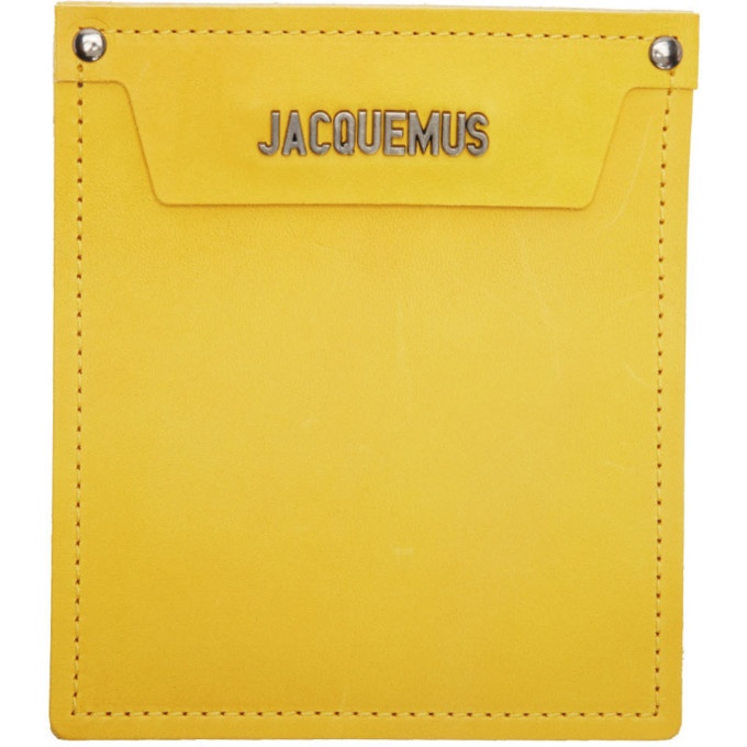Photo: Jacquemus Yellow Le Porte Wallet