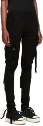 AMIRI Black Tactical Cargo Pants