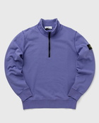 Stone Island Sweat Shirt Purple - Mens - Half Zips