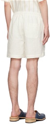 COMMAS White Classic Shorts
