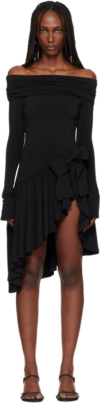 Photo: GUIZIO Black Lola Minidress