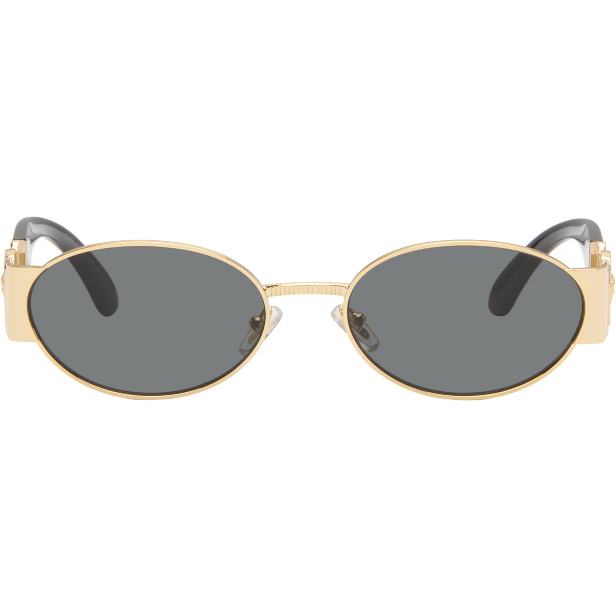 Versace Gold Medusa Biggie Sunglasses