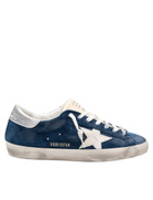 Golden Goose Super Star Suede Sneakers, Blue