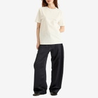 Jil Sander+ Women's Back Patch T-Shirt in Porcelain