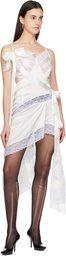 VAQUERA White Slip Minidress