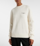 Givenchy Logo wool and cashmere sweater