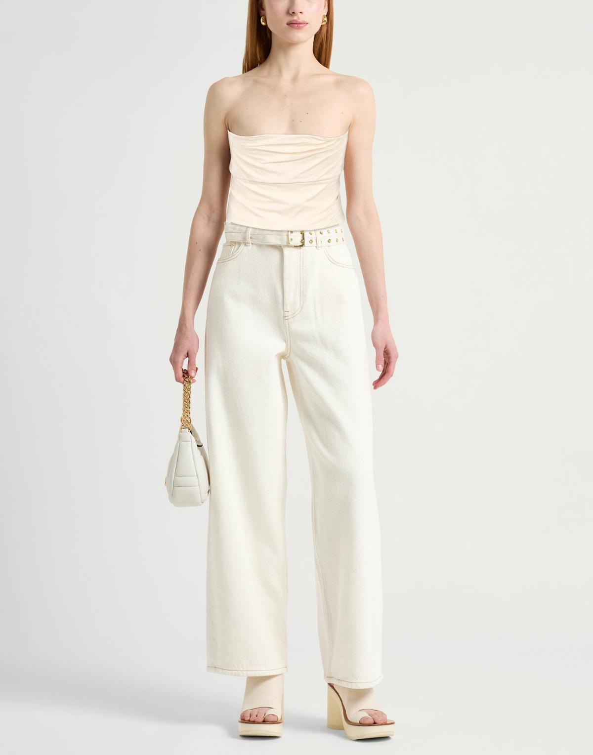 Jijil Womens Top Cream