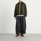 Barbour Men's OS Reversible Transporter Casual Jacket in Sage/Ancient Tartan
