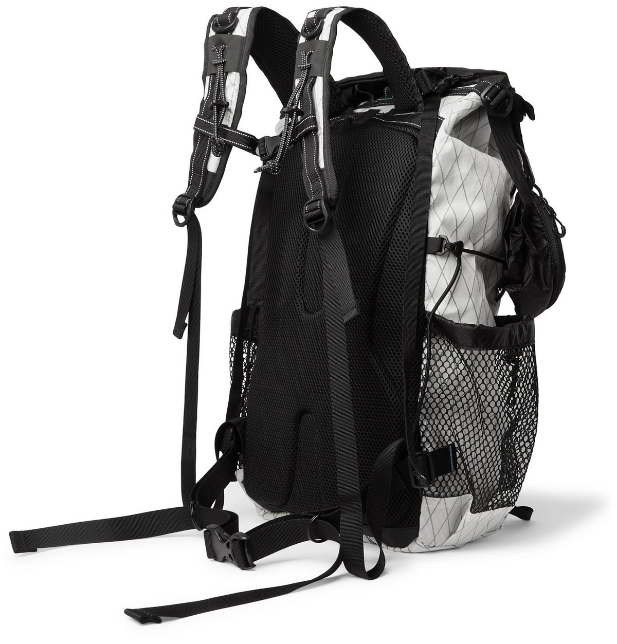 And Wander - X-Pac Printed Ripstop Backpack - White and Wander