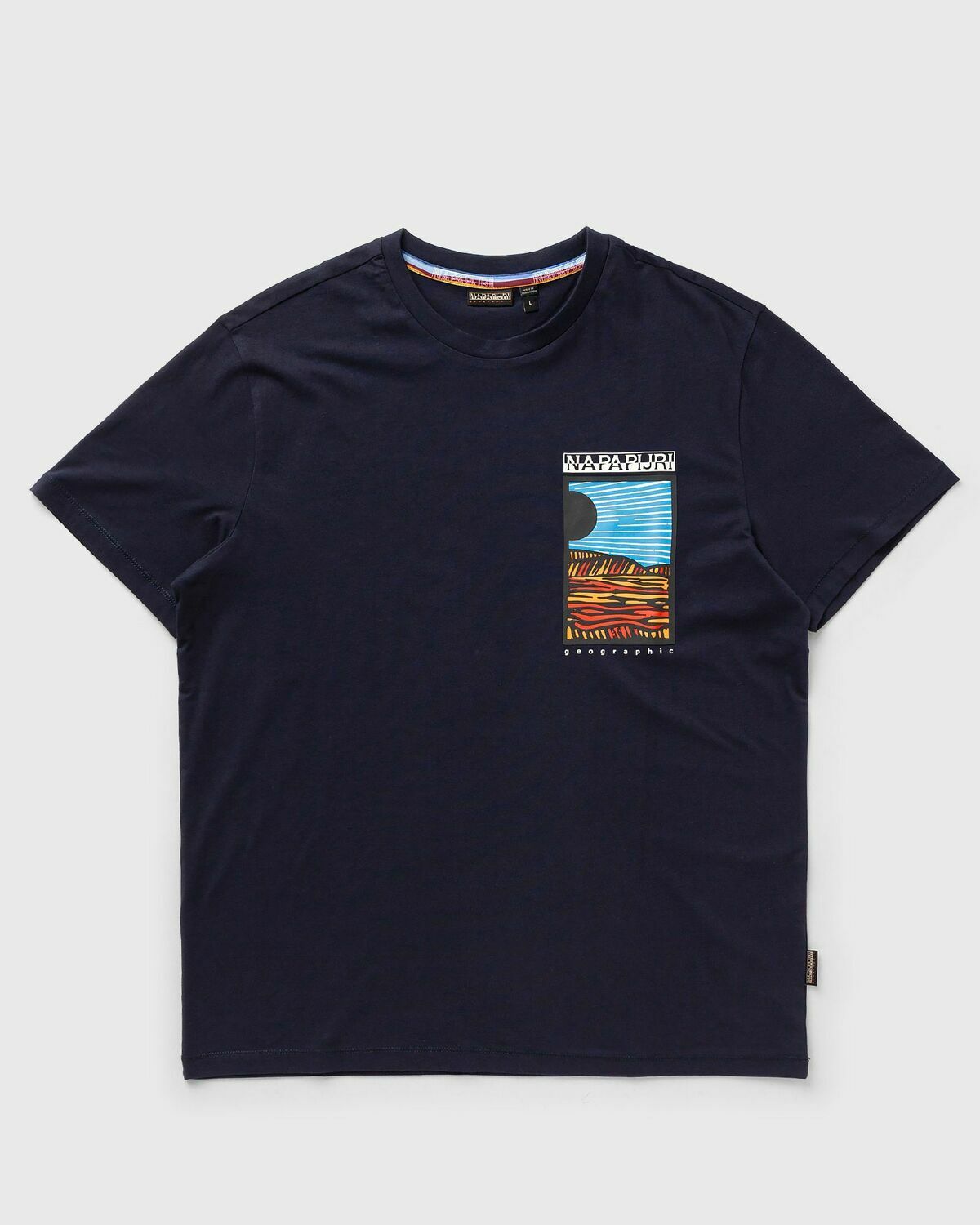 Napapijri S-VALDOR SS TEE Blue Mens Shortsleefe