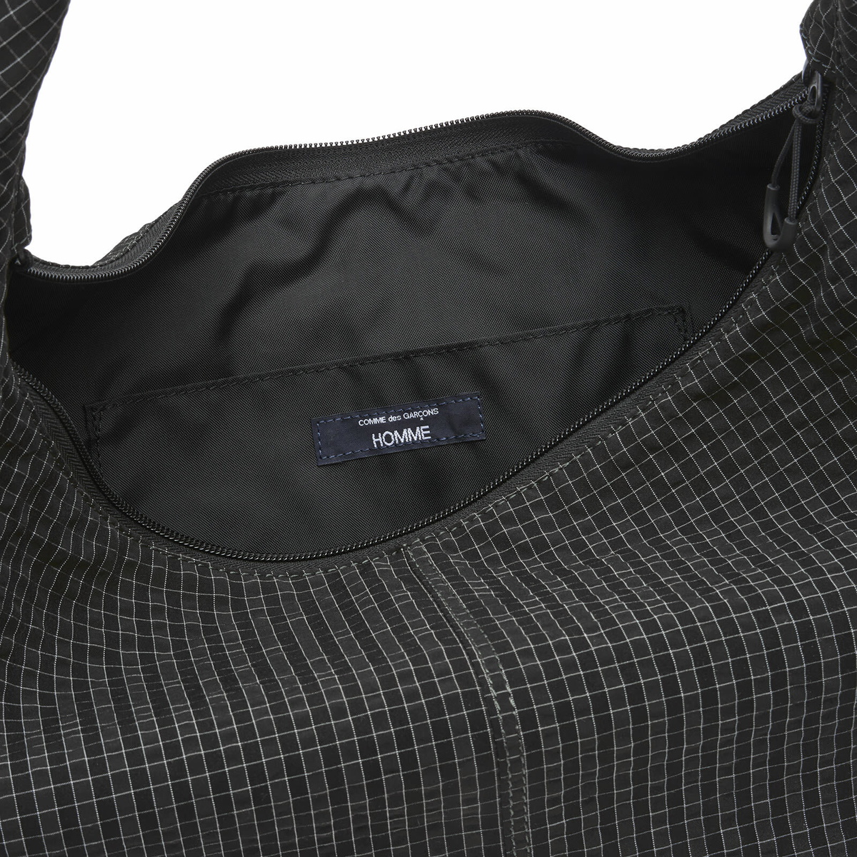 Comme des Garçons Homme Men's Shoulder Bag in Black/White 