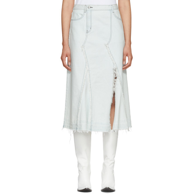 Wheir Bobson Blue Denim Remake Skirt
