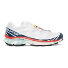 Salomon Blue and Red S/Lab XT-6 Softground LT ADV Sneakers