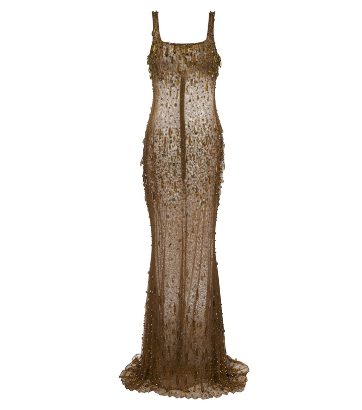 Photo: Retrofête Zanie crystal-embellished gown