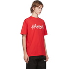 Palm Angels Red Desert Logo T-Shirt