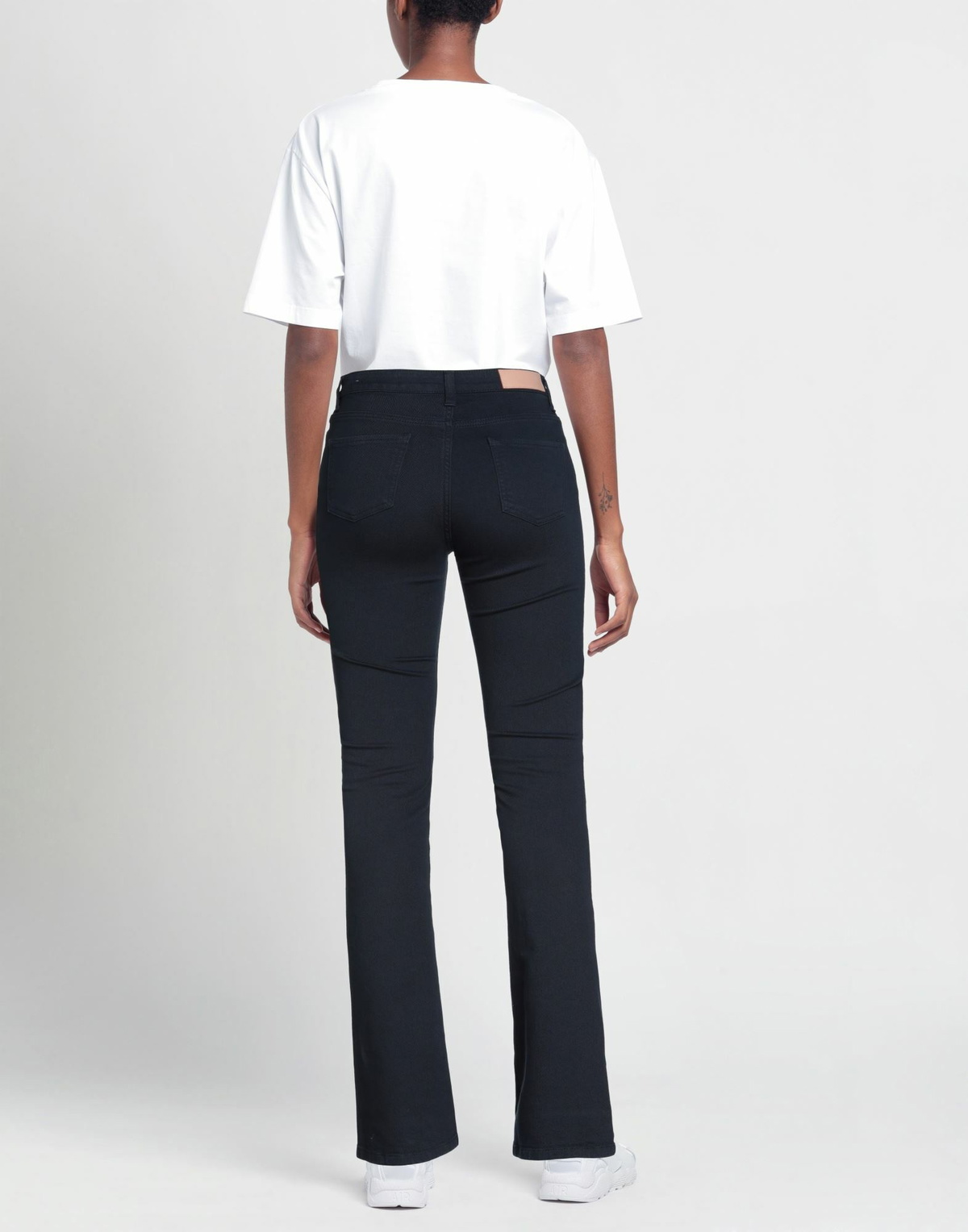 Manila Grace Womens Jeans Midnight in Blue