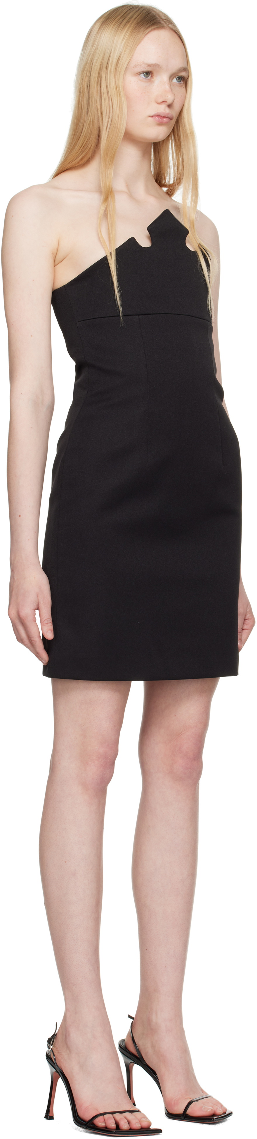 Coperni Black Disney Crown Minidress Coperni Coperni Black Disney Crown Minidress Coperni