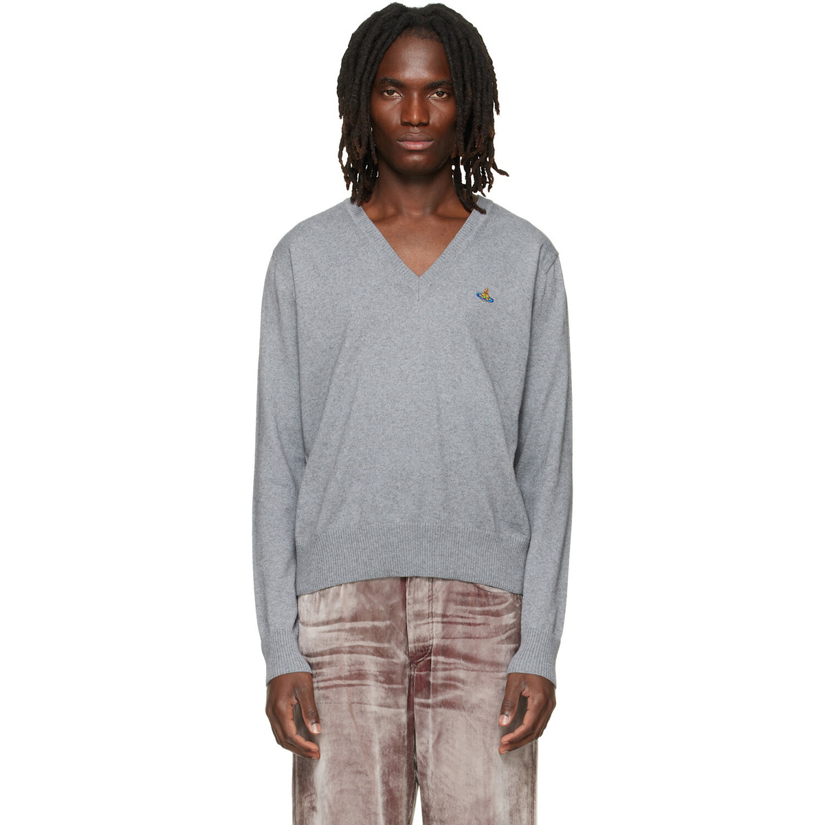 Vivienne Westwood Red & Blue Check Sweater Vivienne Westwood