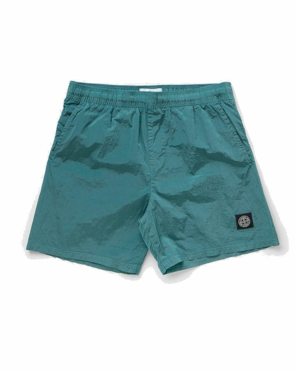 Photo: Stone Island Short Nylon Metal In Econyl Blue - Mens - Sport & Team Shorts