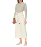 Loro Piana Lucia silk crêpe blouse