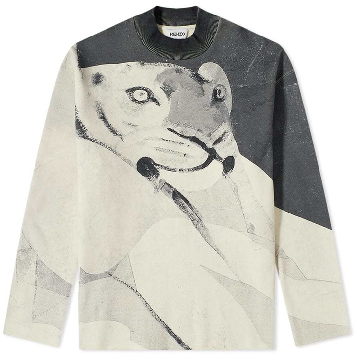 Photo: Kenzo Tiger Print Crew Sweat