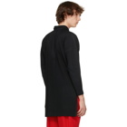 Homme Plisse Issey Miyake Black Monthly Color March Polo Coat