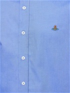 VIVIENNE WESTWOOD Two-button Cotton Poplin Shirt