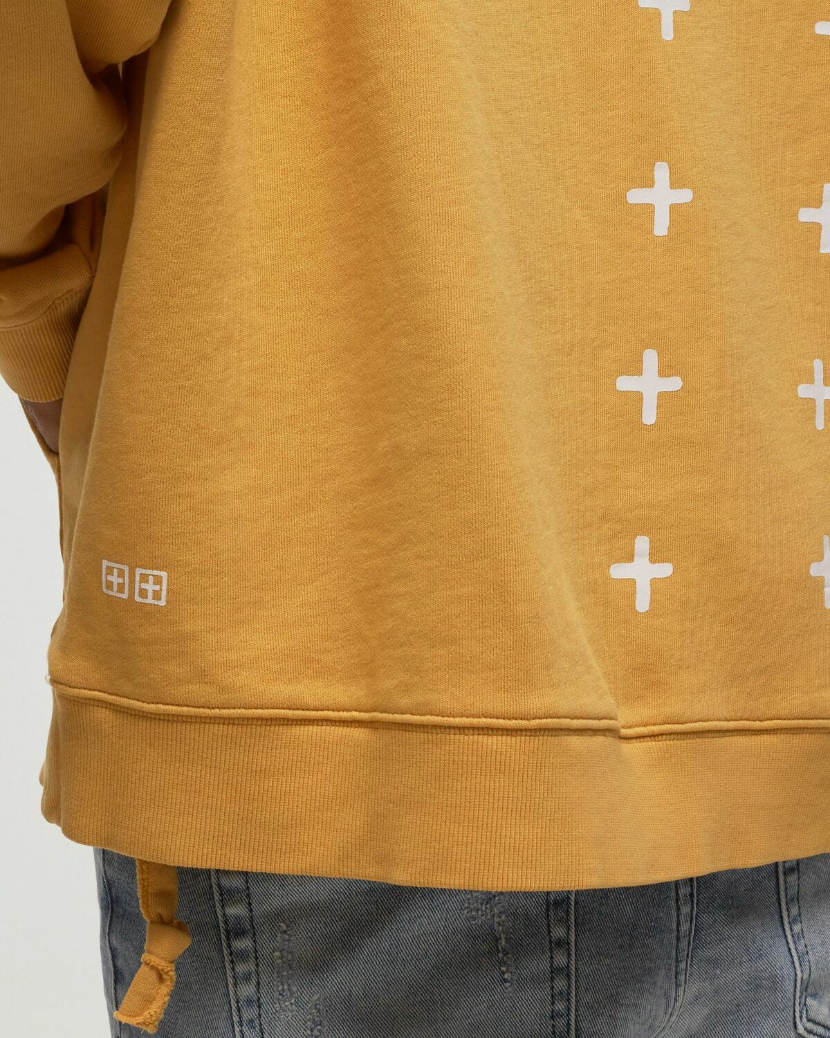 Ksubi 4 X4 Biggie Hoodie Sol Yellow Mens Hoodies Ksubi