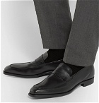 George Cleverley - George Leather Penny Loafers - Men - Black
