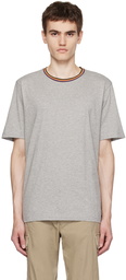 Paul Smith Gray Artist Stripe T-Shirt