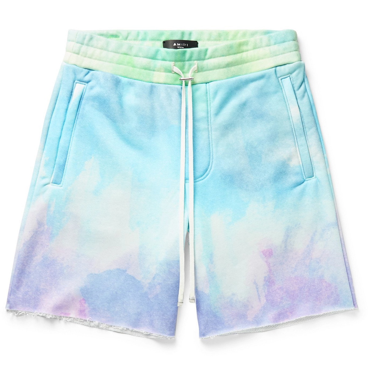 Amiri Paint Drip Abstract-print Swim Shorts In Multicolor, ModeSens