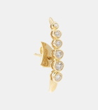 Ondyn Crest 14kt yellow gold earrings with diamonds