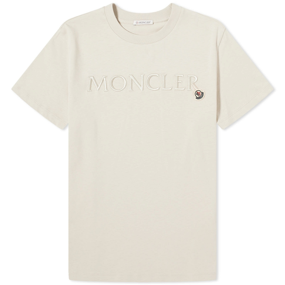 Photo: Moncler Women's Logo T-Shirt in Brown