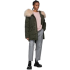 Mr and Mrs Italy Green Down Puffer Parka